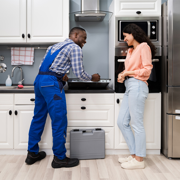 can you provide an estimate for cooktop repair before beginning any work in Ferris TX